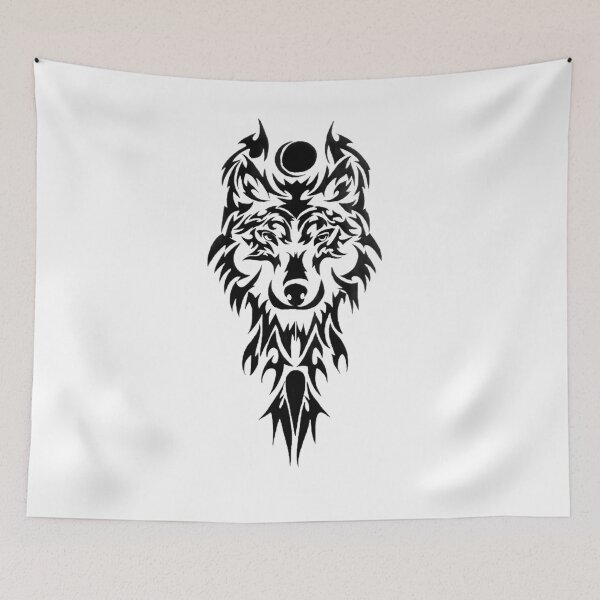 Item preview, Tribal Wolf designed and sold by GingerGoblin14.