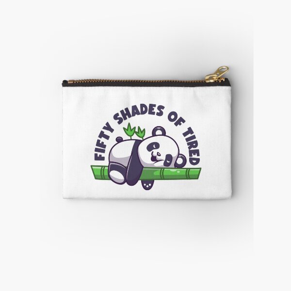 Item preview, Tired Panda Cute Panda Graphics Fifty Shades of Tired designed and sold by StickerbashCo.