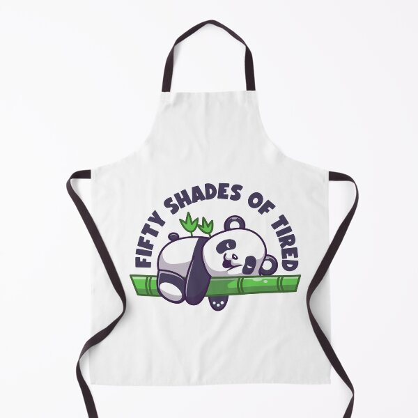 Item preview, Tired Panda Cute Panda Graphics Fifty Shades of Tired designed and sold by StickerbashCo.