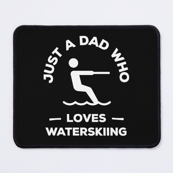 Item preview, Just a dad who loves waterskiing designed and sold by TheGreenGoat.
