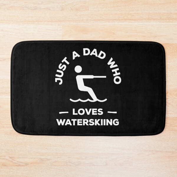 Item preview, Just a dad who loves waterskiing designed and sold by TheGreenGoat.
