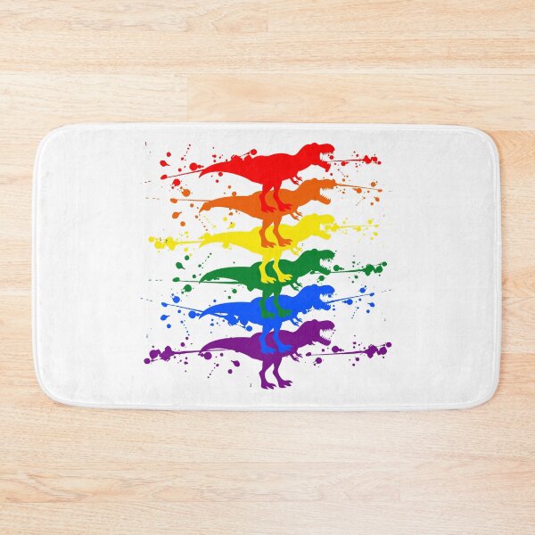Item preview, Taste the Tyrannosaurus Rainbow (Splatter) designed and sold by LulusaurusRex.