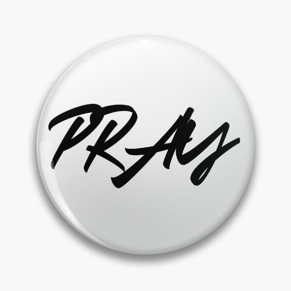 Item preview, Pray, Prayer Typography designed and sold by HeavenlyCrafts.