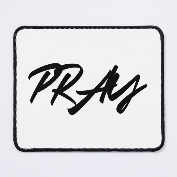 Item preview, Pray, Prayer Typography designed and sold by HeavenlyCrafts.