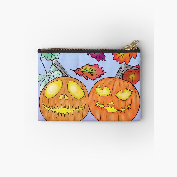 Item preview, Halloween pumpkin leaf pattern designed and sold by Catherine  Milchard.