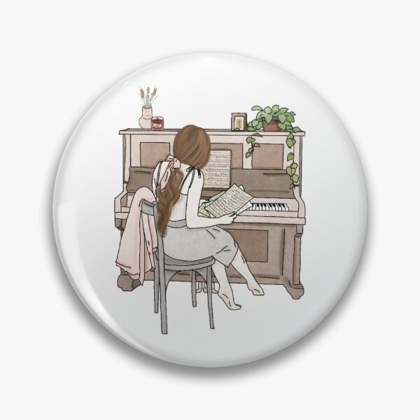 Item preview, Music girl designed and sold by Piscoletters (Ploi).