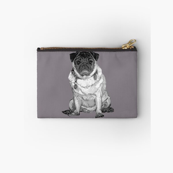 Item preview, Pug O My Heart ~ Black and white designed and sold by Jane Oriel.