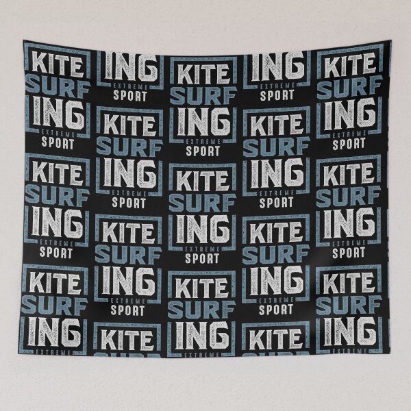 Item preview, Kitesurfing Typography designed and sold by cidolopez.