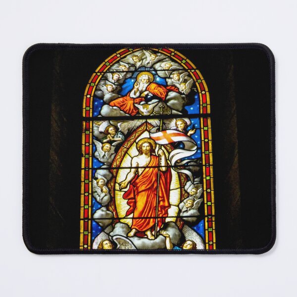 Item preview, Stained glass window in the church at Joinville designed and sold by Ann Biddlecombe.