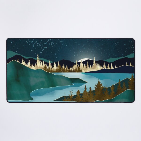 Item preview, Autumn River Night designed and sold by spacefrogdesign.
