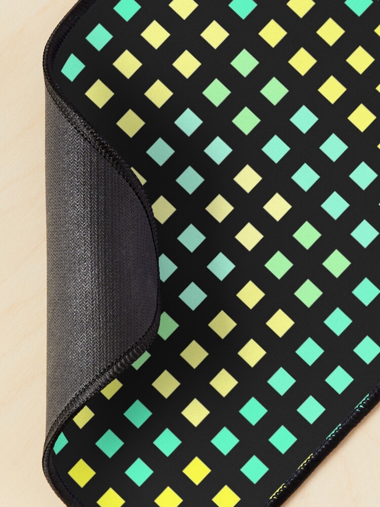 Alternate view of Lime Spiral Galaxy Mouse Pad