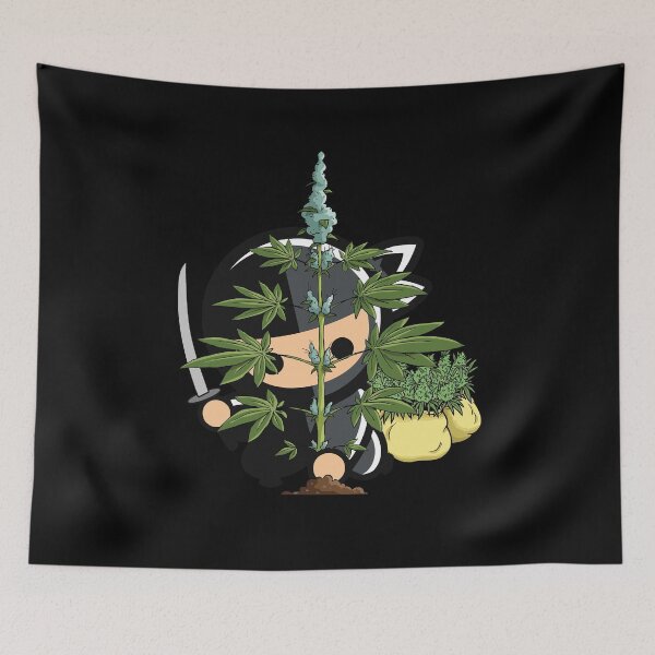 Item preview, Ninja Farmer Cutting Weed Trees With Ninja To Sword  designed and sold by DabGraphic.
