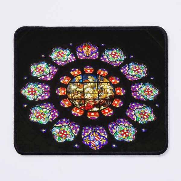Item preview, Stained glass window at Joinville designed and sold by Ann Biddlecombe.