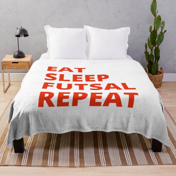Item preview, EAT SLEEP FUTSAL REPEAT designed and sold by MohitJain1109.