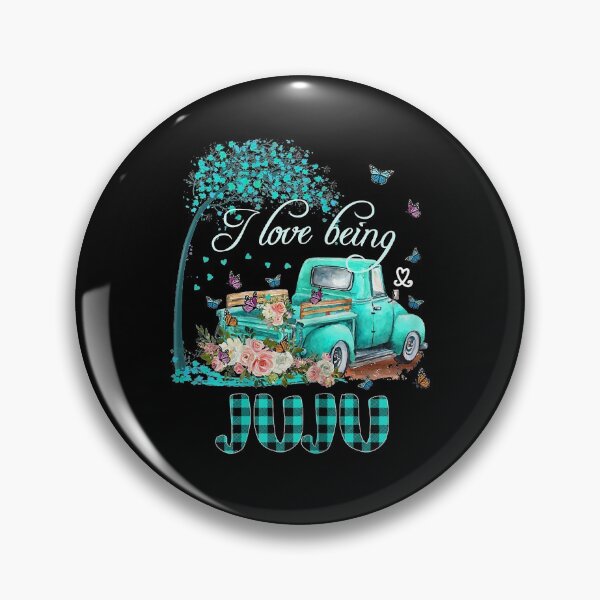 Artikelvorschau, Womens Women I Love Being Juju Flower Truck Autumn Art entworfen und verkauft von lakismorto.