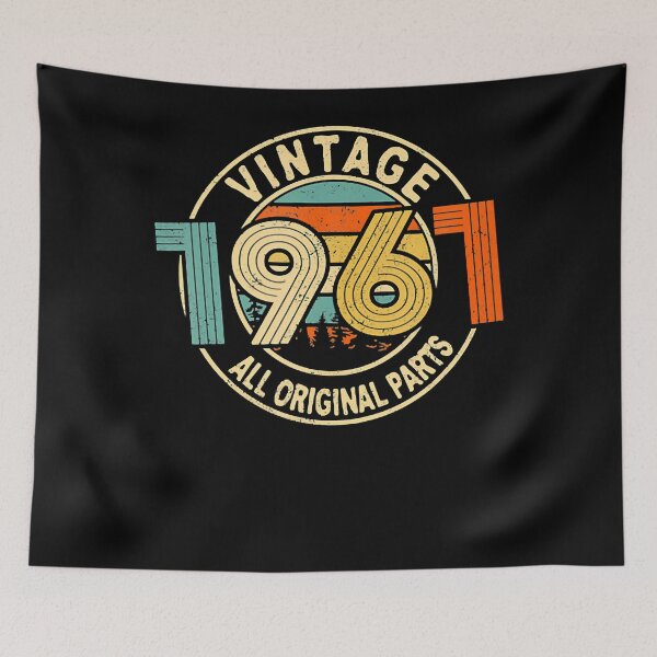 Item preview, Vintage 1961 60 years old Gift 60th Birthday designed and sold by ZaleeCamara.