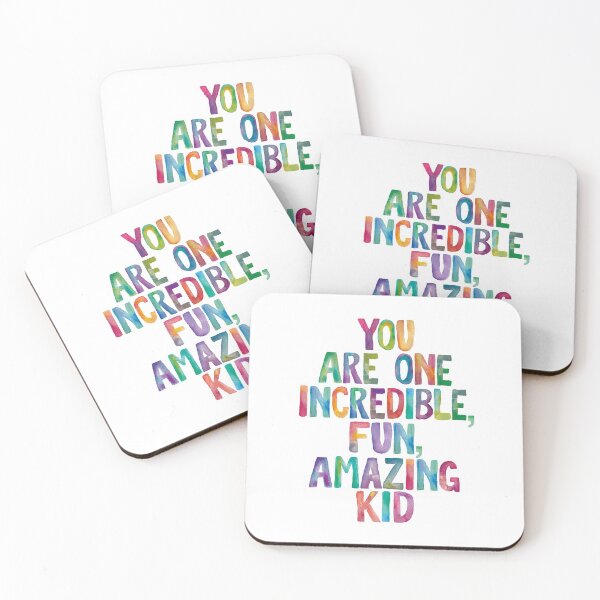 Item preview, You Are One Incredible Fun Amazing Kid designed and sold by MotivatedType.