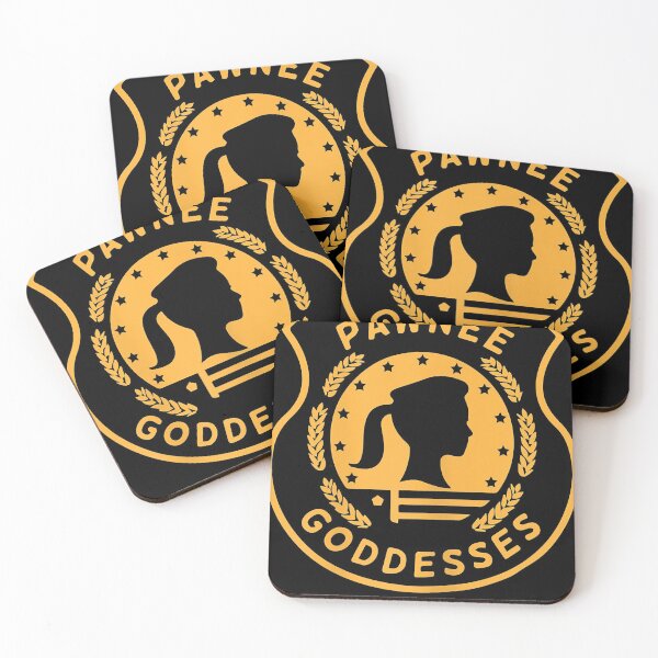 Artikelvorschau, Damen Damen Damen Mädchen Pawnee Goddesses Scout Shirt Clean Gold entworfen und verkauft von lakismorto.