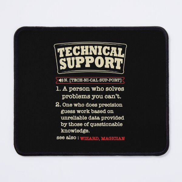 Item preview, Technical Support Definition, Funny Geek Nerd Gift designed and sold by ZaleeCamara.