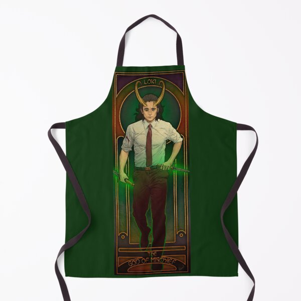 Item preview, Fanart: Loki in Art Nouveau style designed and sold by AlexaelArtworks.