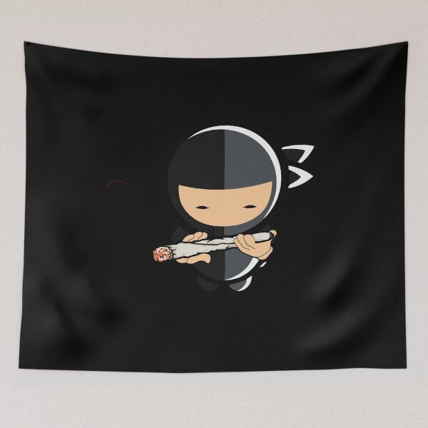 Item preview, Stone Ninja Smoking Joint designed and sold by DabGraphic.