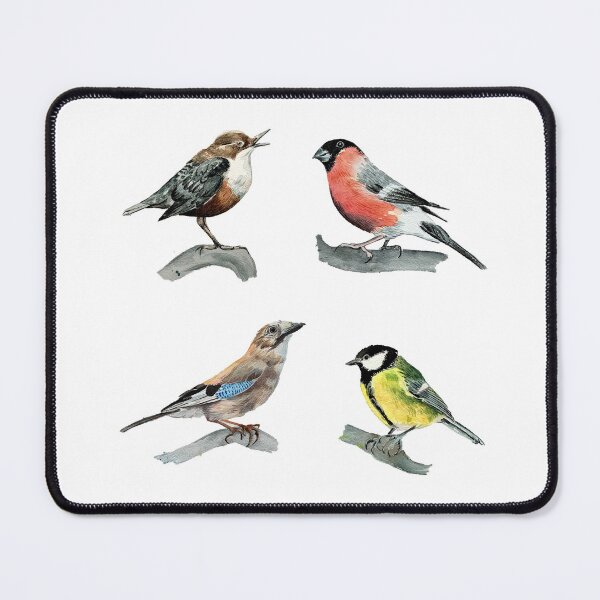 Item preview, Song Birds Sticker Packs designed and sold by Marianne Elvan Barfoed.