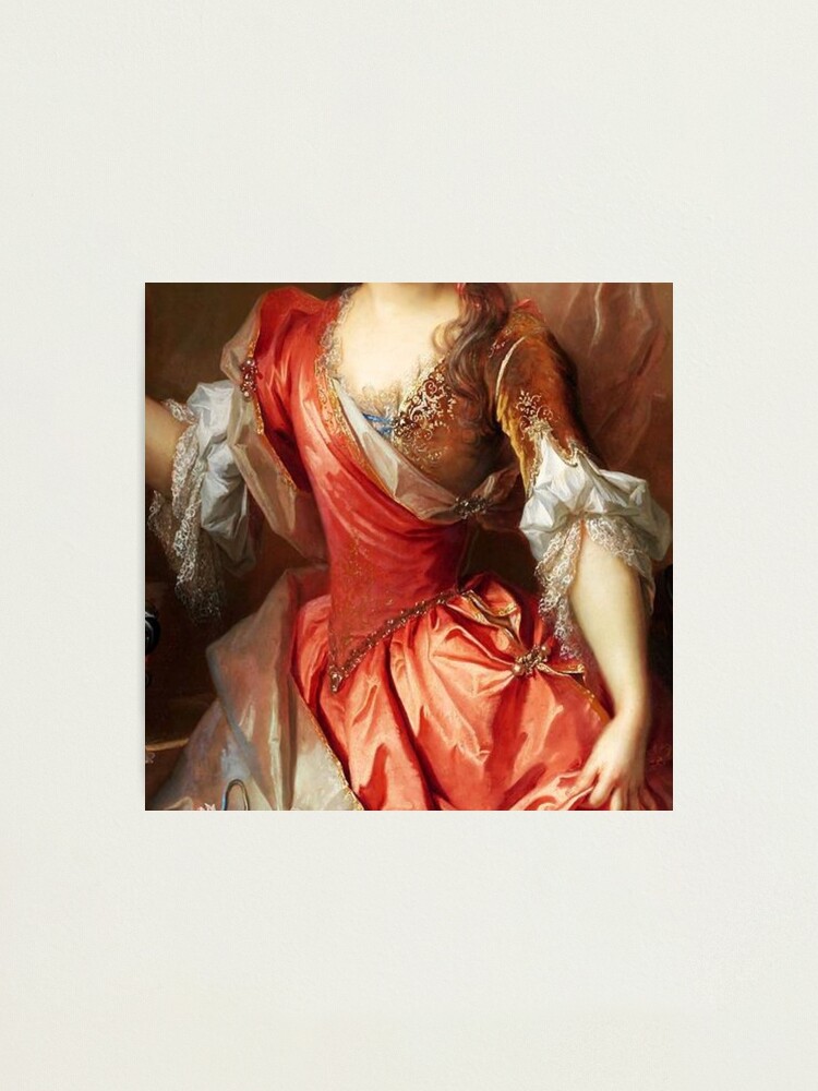 Woman with Pink and Gold Dress Renaissance Painting " Photographic Print  for Sale by Bellathewilde | Redbubble