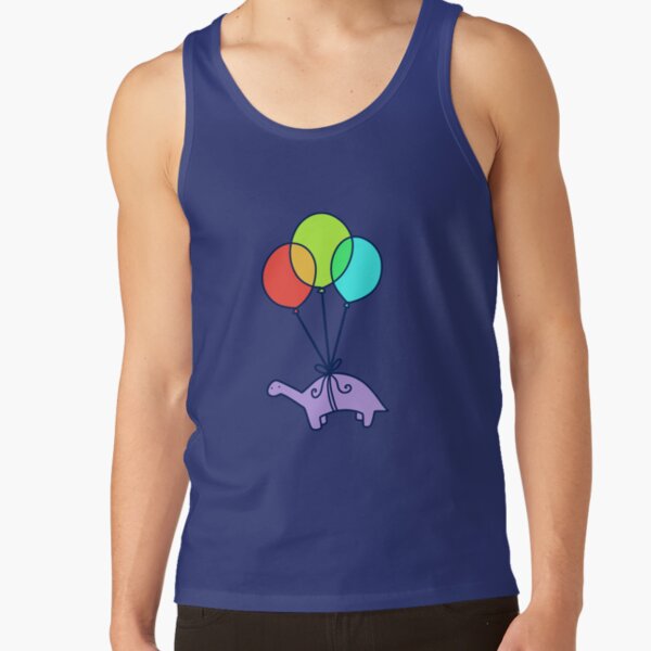 Balloon Dinosaur Tank Top