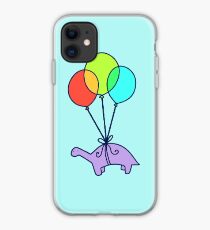 Balloon Dinosaur iPhone Case