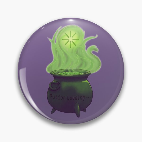 Item preview, ''Potion loading...'' cauldron  designed and sold by Detective-Daphy.