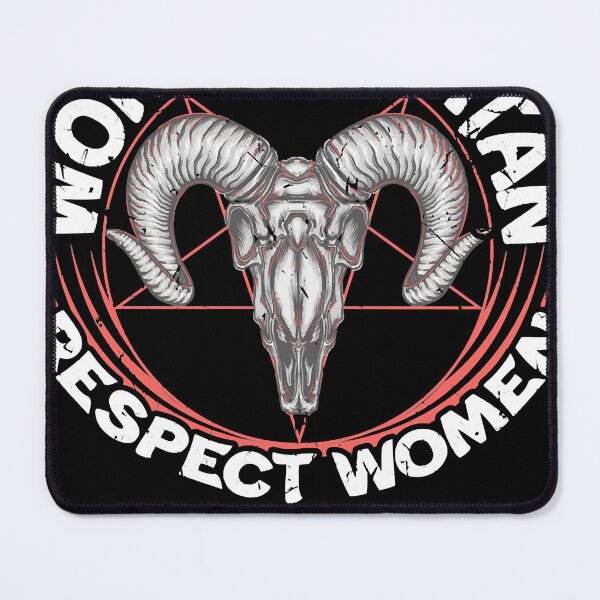 Item preview, Worship Satan Respect Women Feminist Satanist Satanic Pullover Hoodie designed and sold by lakismorto.