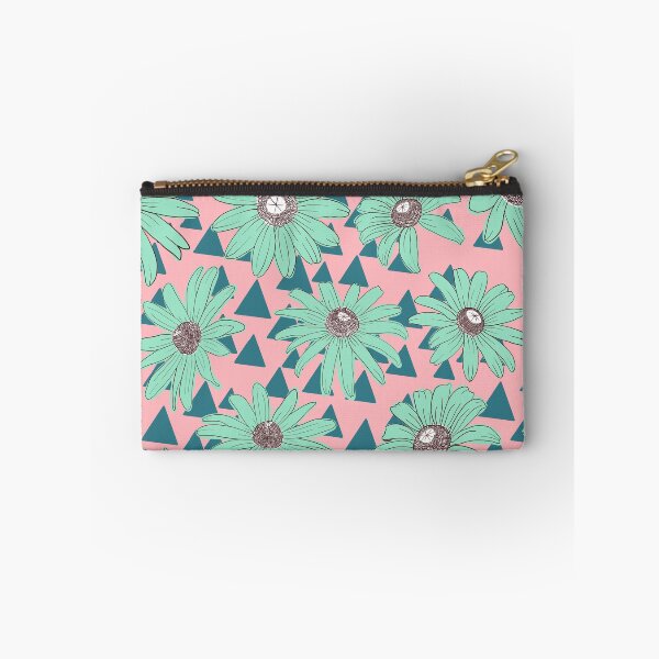 Item preview, Susan B. Jamthony in Berrymint - Bright retro flower pattern designed and sold by wildhunt.