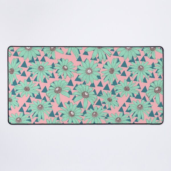 Item preview, Susan B. Jamthony in Berrymint - Bright retro flower pattern designed and sold by wildhunt.
