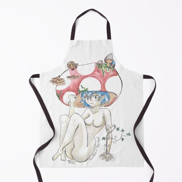 Item preview, Korriganne with mushrooms designed and sold by Lilou-Yggdrasil.