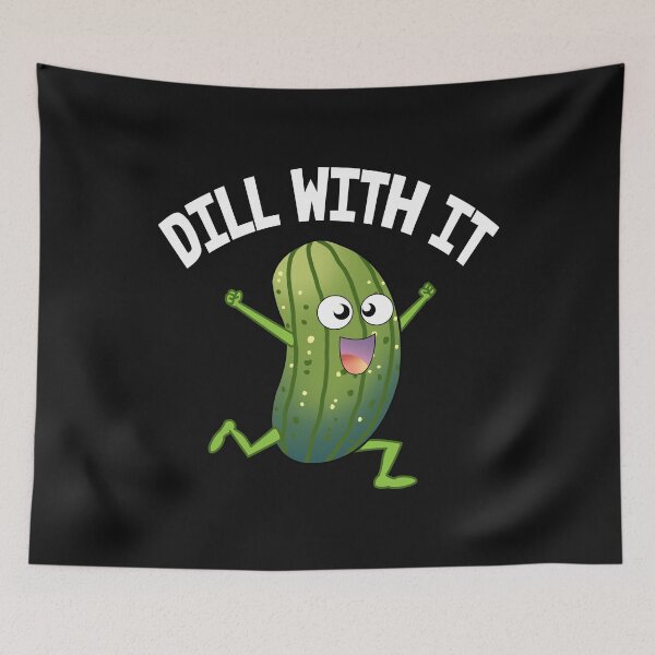 Item preview, Dill With It Pickles designed and sold by Bendthetrend.