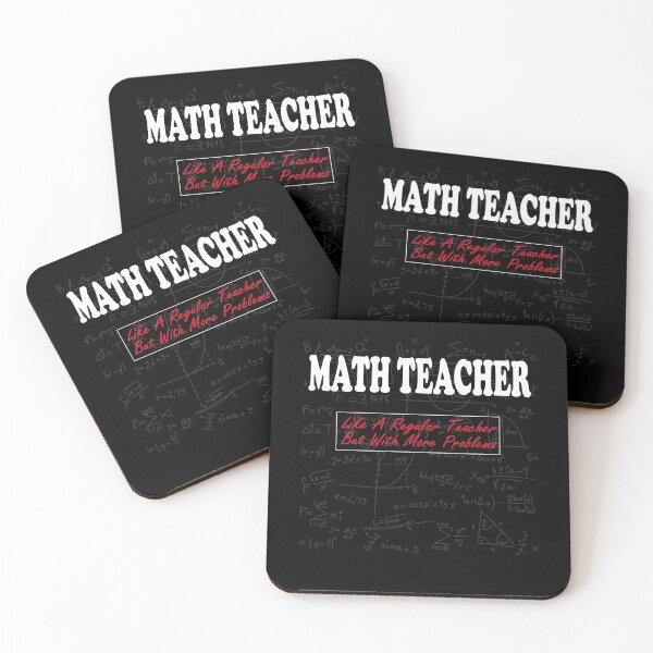 Item preview, Math Teacher Like A Regular Teacher But With More Problems Funny Math Teacher Definition designed and sold by sichaz.