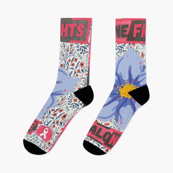 Item preview, No one fights alone - Colorful compositions, fight against cancer designed and sold by AdvanceDesign.