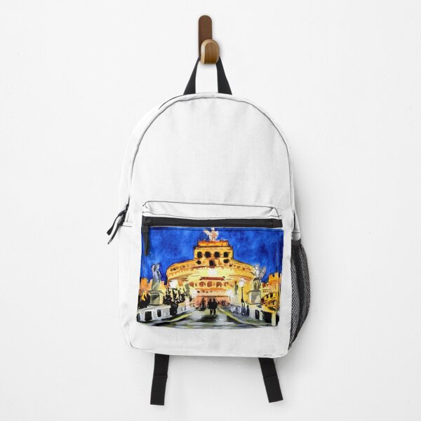 Item preview, Rome by night, work in watercolors, rome in watercolor, Italy in watercolor designed and sold by Ala Lopatniov.