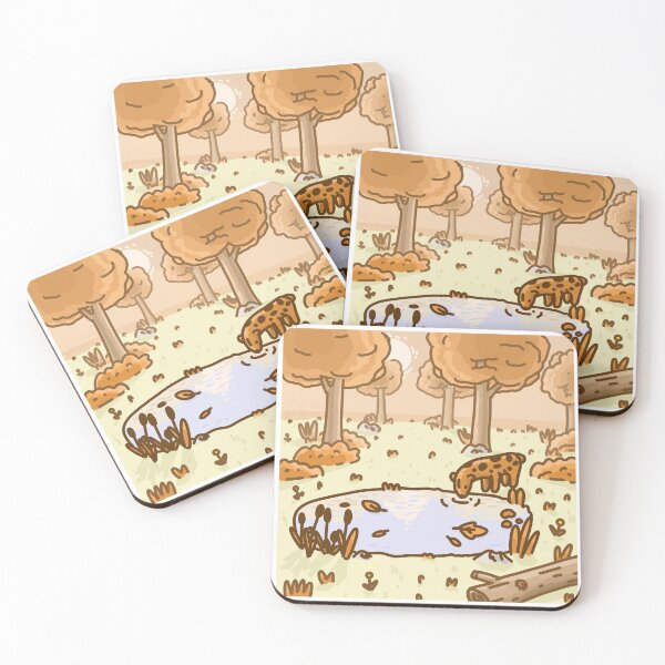 Item preview, cute animal forest autumn fantasy designed and sold by Eulalie8.