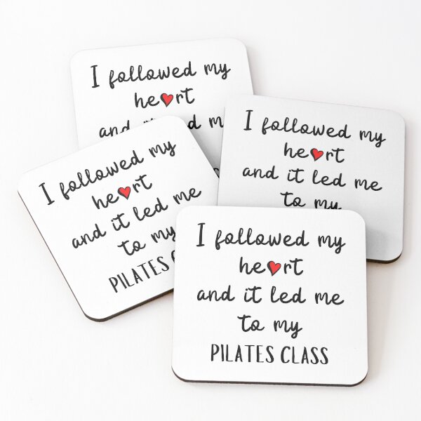 Item preview, I followed my heart and it led me to my pilates class designed and sold by TheGreenGoat.