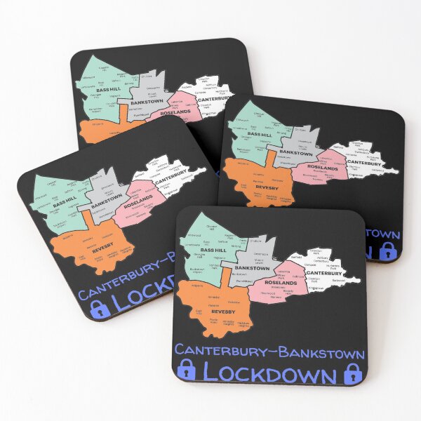 Item preview, I Come From Canterbury-Bankstown Lockdown Under designed and sold by CoffeewithAnh.