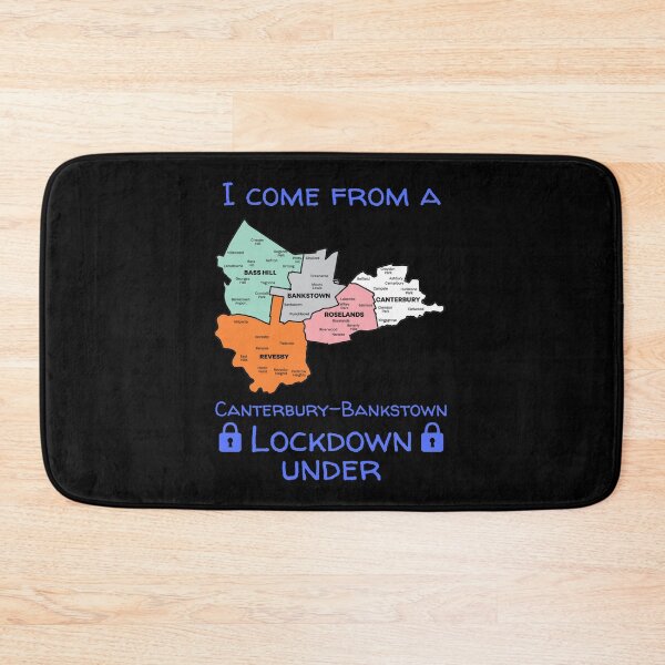 Item preview, I Come From Canterbury-Bankstown Lockdown Under designed and sold by CoffeewithAnh.