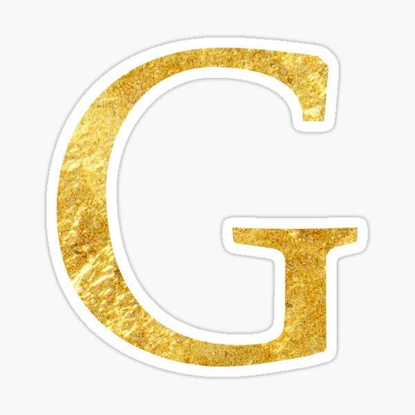 Letters G Stickers for Sale