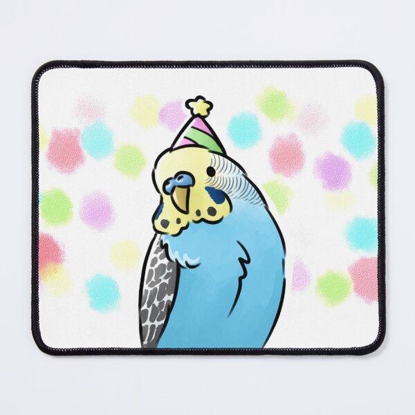 Item preview, Party Budgie designed and sold by AdoraBirdArt.