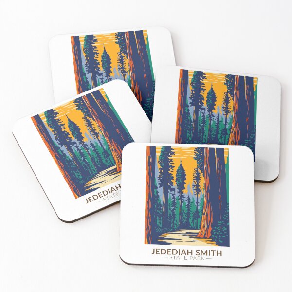 Item preview, Jedediah Smith Redwoods State Park California Vintage designed and sold by KrisSidDesigns.