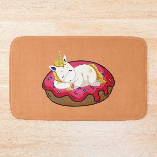 Item preview, Unicorn sleeping on a donut designed and sold by Donutlovers.