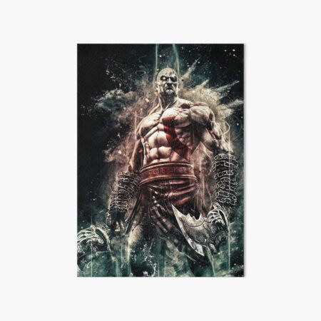 Kratos - Rage of Sparta  God of War Ragnarok Art Board Print for