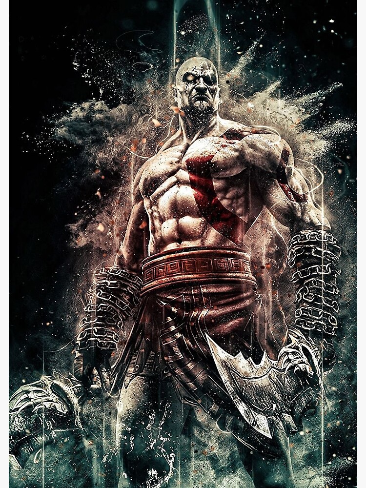 Póster «Kratos enojado» de jonathanlibes | Redbubble