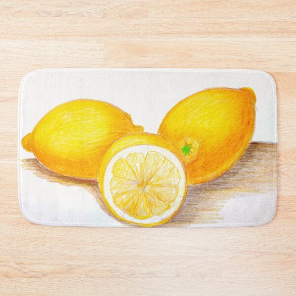 Item preview, Lemons in colored pencils, when life gives you lemons, make a lemonade designed and sold by Ala Lopatniov.