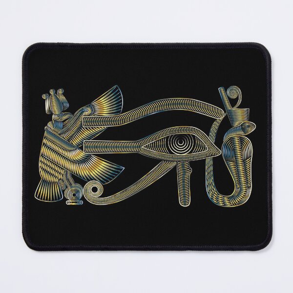 Item preview, Coloured Chrome Eye of Ra with bird and snake designed and sold by hockeng.